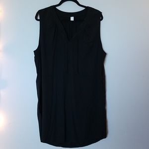Black Shapeless Dress (Sleeveless)